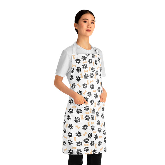 Paw Print Cooking Apron